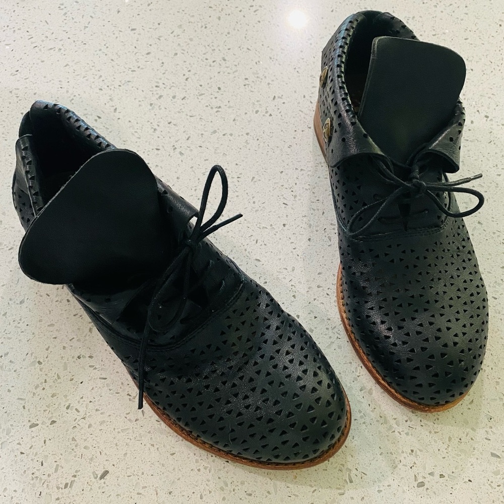 PATRICIA NASH GENUINE LEATHER ANKLE SHOES